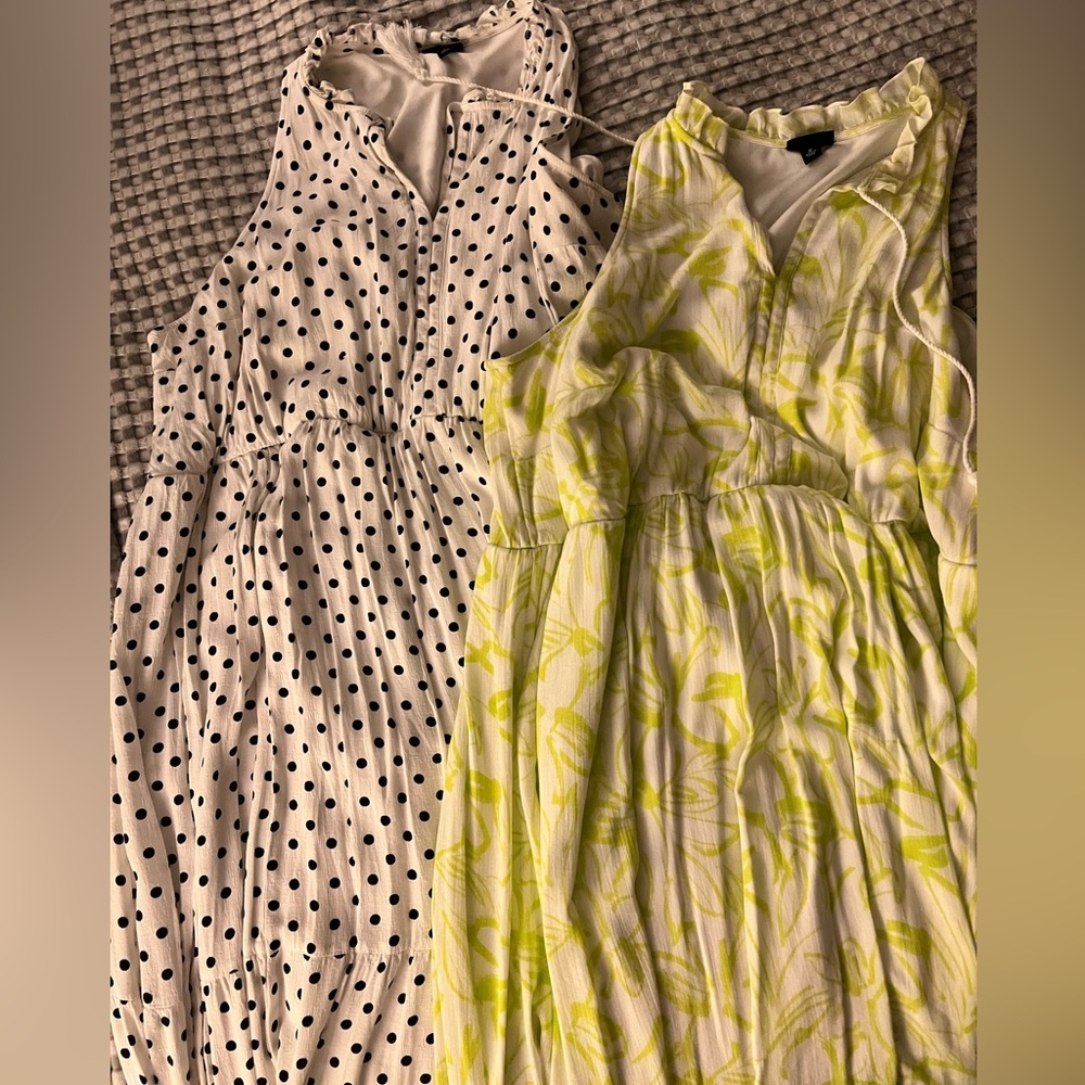Two Midi Dresses